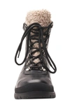 ANDRE ASSOUS LEANDRA FAUX SHEARLING WEATHER RESISTANT BOOTIE