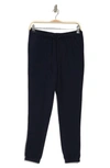 90 Degree By Reflex Terry Brushed Knit Joggers In Dark Navy