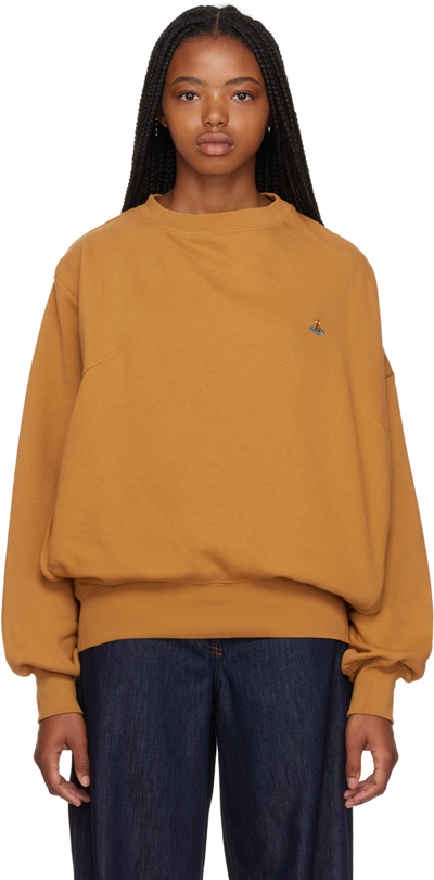 Vivienne Westwood Yellow Drunken Sweatshirt In R401 Gol | ModeSens