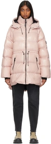 Mackage Ssense Exclusive Pink Karsyn Down Jacket In Petal