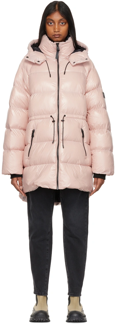 Mackage Ssense Exclusive Pink Karsyn Down Jacket In Petal