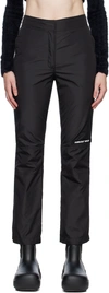 AMBUSH BLACK POLYESTER TRACK trousers