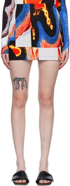Ambush Black Fuzzy Tank Top In Multicolor No Color