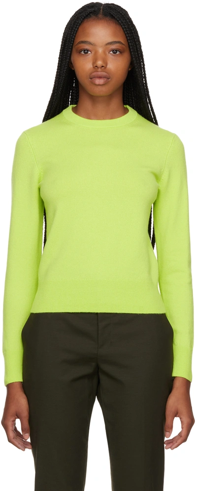 Vince Green Fitted Sweater