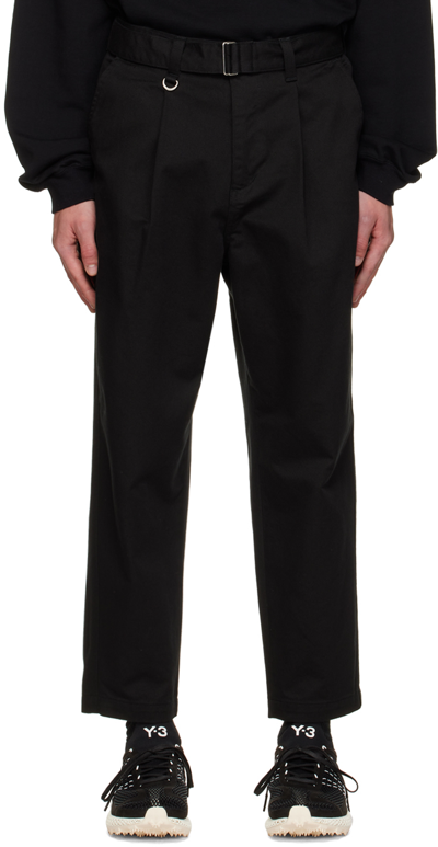 Sophnet Double Cuff Slim Fit Tuck Pants In Black