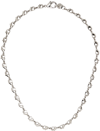 D'HEYGERE SILVER CLASP NECKLACE