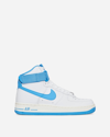 Nike Air Force 1 High Grosgrain-trimmed Leather Sneakers In Multicolor