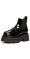 Alexander Wang Carter Platform Chelsea Boots In Black