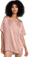 LUNYA WASHABLE SILK TEE SET OTIUM TAN