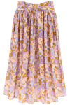 ZIMMERMANN 'VIOLET' COTTON MIDI SKIRT