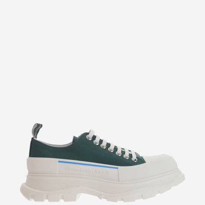 Alexander Mcqueen Tread Sneakers In Verde