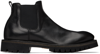 OFFICINE CREATIVE BLACK ISSEY CHELSEA BOOTS