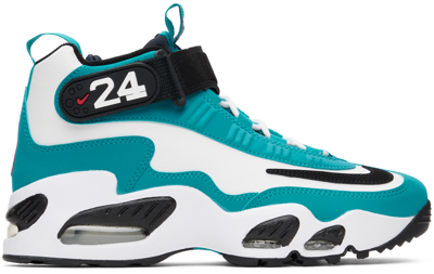 Nike Blue & White Air Griffey Max 1 Sneakers In Green