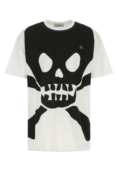Vivienne Westwood Oversized Skull T Shirt White | ModeSens