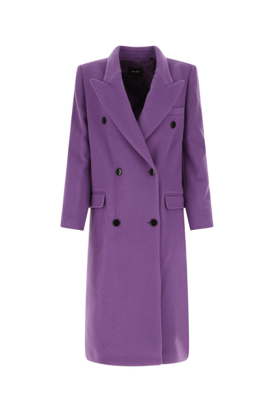 Isabel Marant Cappotto-36 Nd  Female In Purple