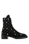 Stuart Weitzman X Disney Crystal-embellished Ankle Boots