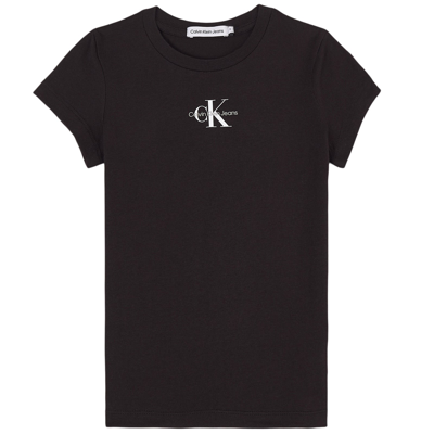 Calvin Klein Jeans Est.1978 Kids' Branded T-shirt Black