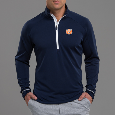 Zero Restriction Auburn | Z425 1/4 Zip Pullover | Collegiate In Navy