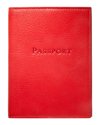 Graphic Image Passport Cover In Red