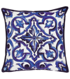 Dolce & Gabbana Casa Small Printed Canvas Cushion In Mul