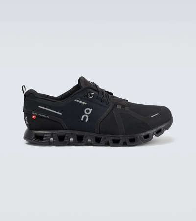 On Black Cloud 5 Waterproof Sneakers