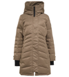 Canada Goose Lorette Water Repellent 625 Fill Power Down Parka In Quicksand