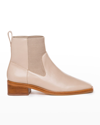 BERNARDO HAYES CALFSKIN PULL-ON BOOTIES