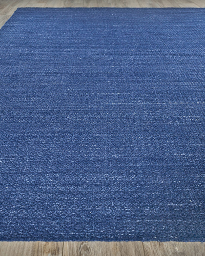 Exquisite Rugs Whistledown Flatweave Rug, 6' X 9' In Blue