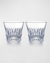 BACCARAT TIARA OLD FASHION TUMBLERS, SET OF 2