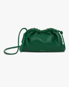 Mansur Gavriel Mini Cloud Leather Clutch In Leaf
