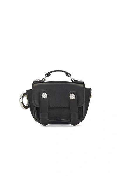 C2h4 Micro Euro-preppy Airpods Case In Trail Black