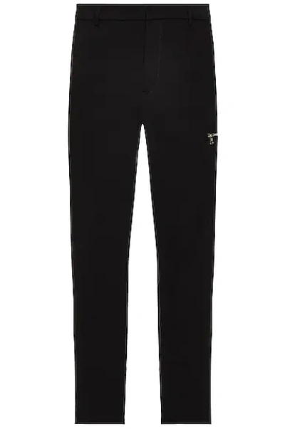 Moncler Straight-leg Cut Trousers In Blue