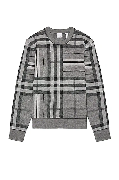 Burberry Shawton Sweater In Grey
