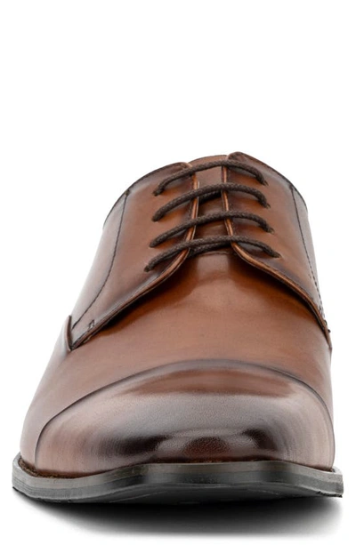 Vintage Foundry Taylor Cap Toe Leather Derby In Tan