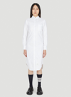 Thom Browne Shirt Dress In White