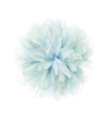 Gucci Floral Silk And Cotton-blend Brooch In Light Blue