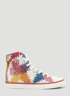 Isabel Marant Benkeen Sneakers In Yellow Cotton In Multicolour