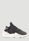 Y-3 Kaiwa Low-top Leather Trainers In Black