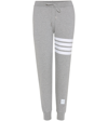 Thom Browne Classic Sweatpants In Classic Loop Back With Engineered 4-bar In Grey