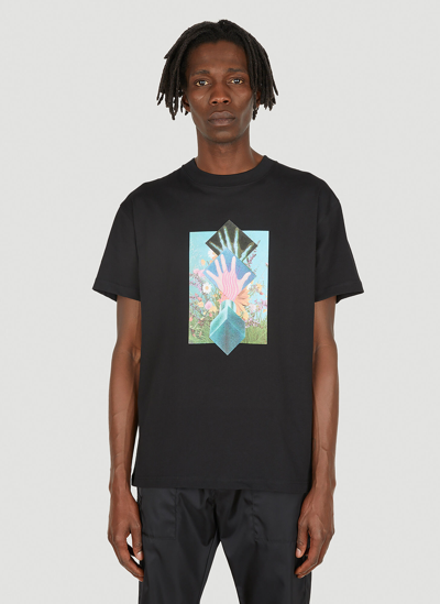 Soulland Black Poetic Collective Edition Organic Cotton T-shirt