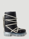 RICK OWENS ROPE WRAP AROUND BOOTS