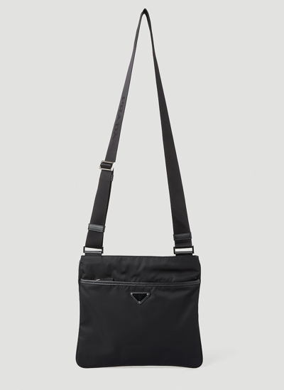 Prada Re-nylon Crossbody Bag In Black