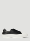 Alexander Mcqueen Deck Low-top Sneakers In Black