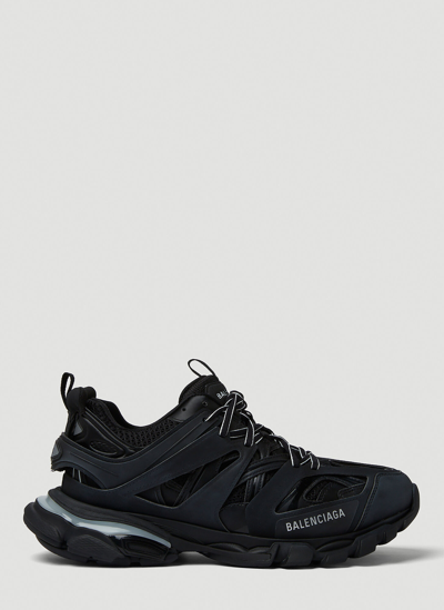 Balenciaga Track Led Sneakers In Black
