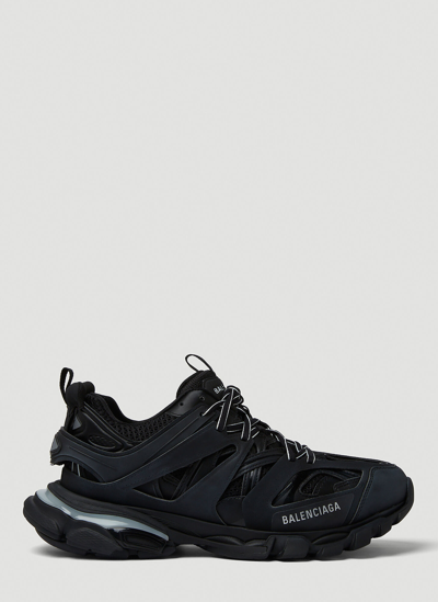 Balenciaga Track Led Trainers In Black