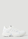 Mcq By Alexander Mcqueen Men's Aratana Mesh-leather Sneakers In White