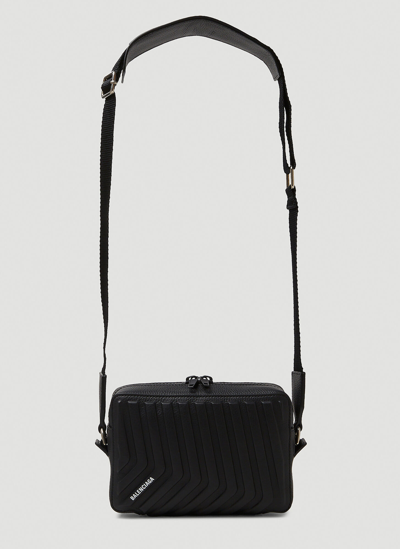 Balenciaga Car Camera Crossbody Bag In Black