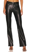 A.l.c Freddie Vegan Leather Pants In Black