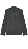 RAILS KEROUAC BRUSHED COTTON HOUNDSTOOTH
