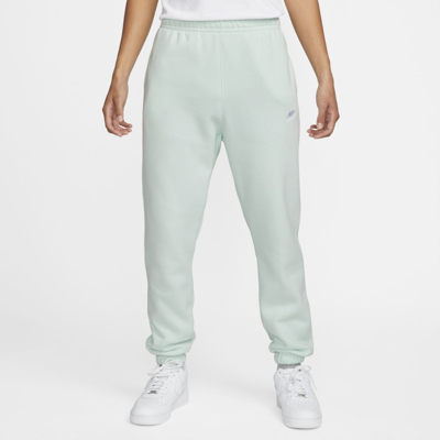 Nike Sportswear Club Fleece Men's Pants In Barely Green,barely Green,white